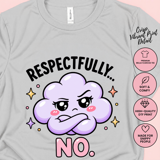 Respectfully... No