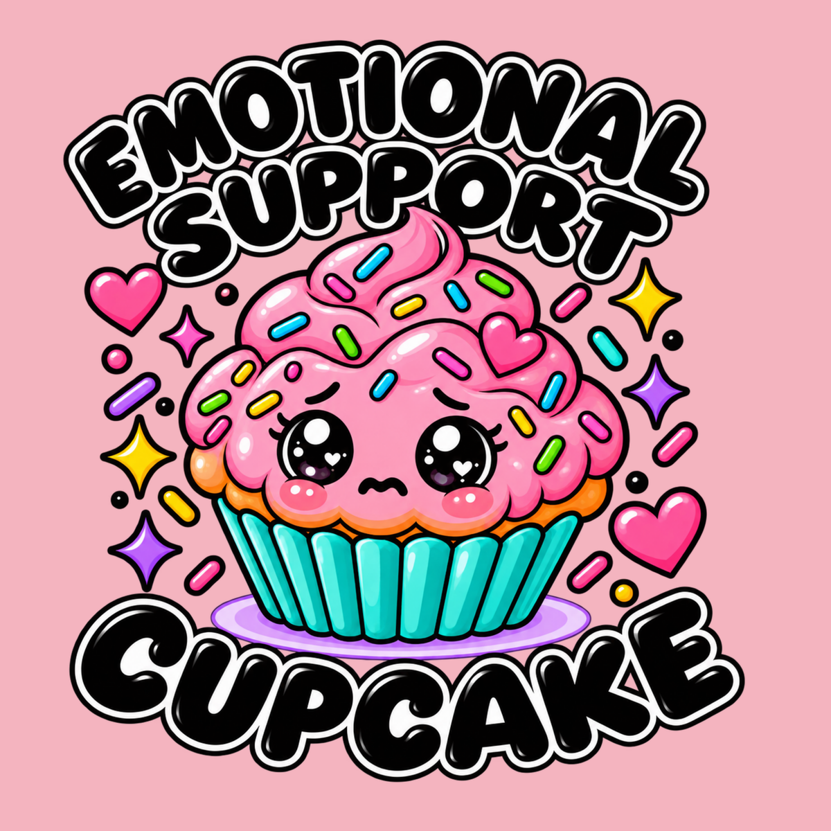 Emotional Support Cupcake