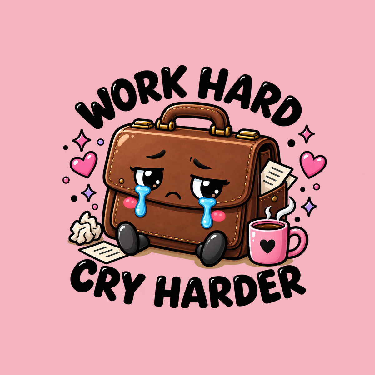 Work Hard Cry Harder